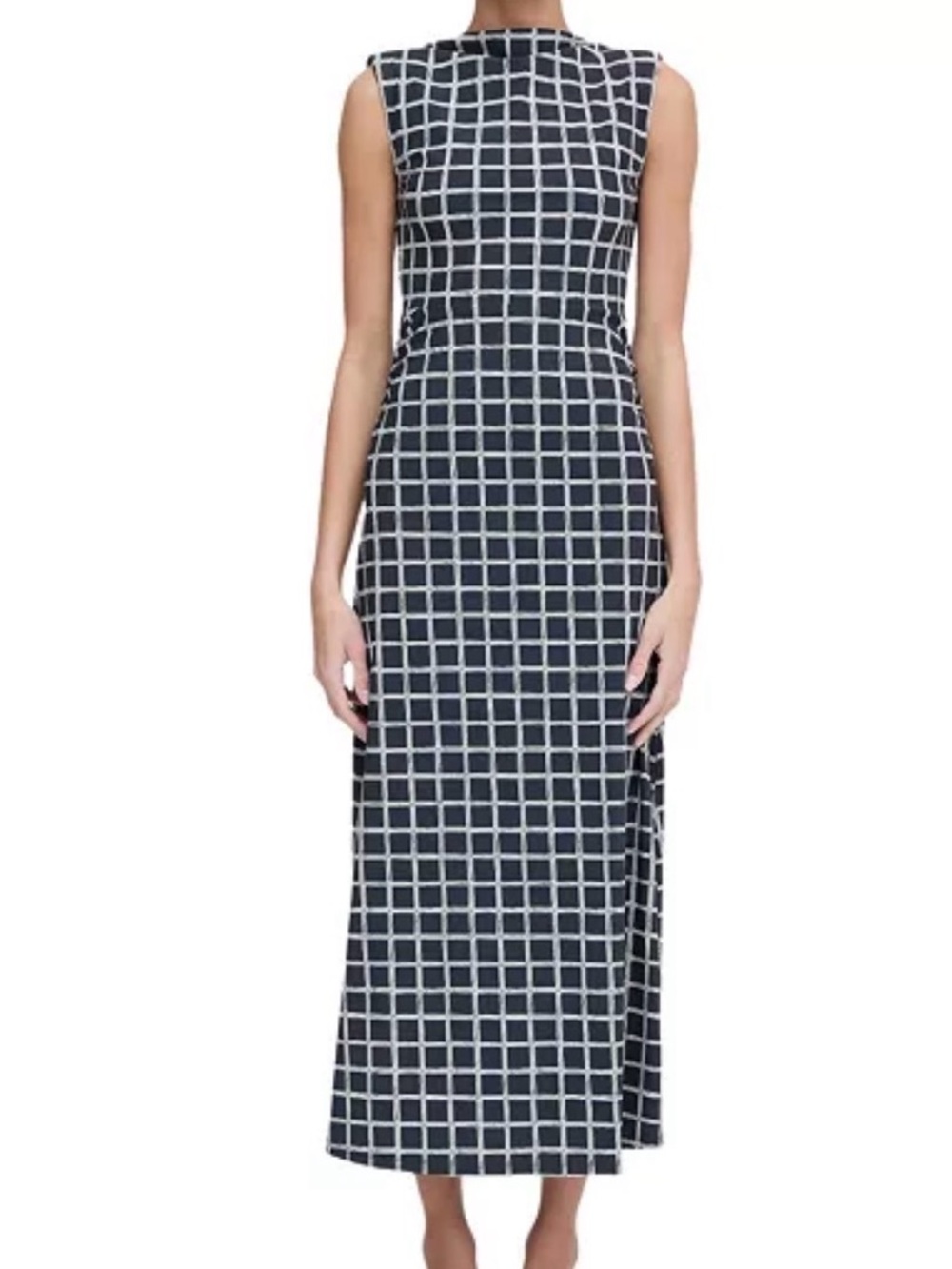 Hill House Grecian Check Sloane Dress
